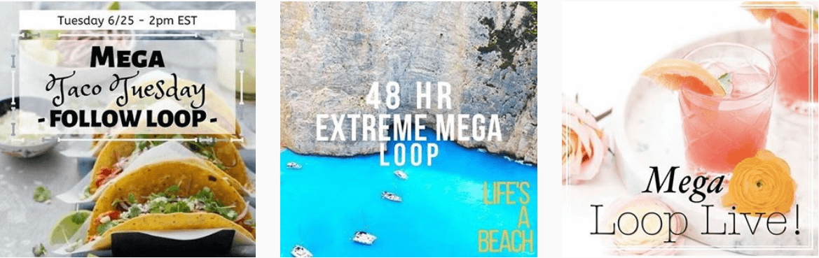 Use follow loops to generate free Instagram followers.