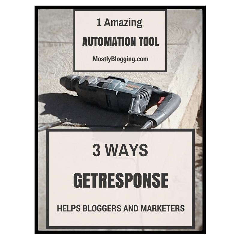 GetResponse helps #bloggers and #marketers #tech