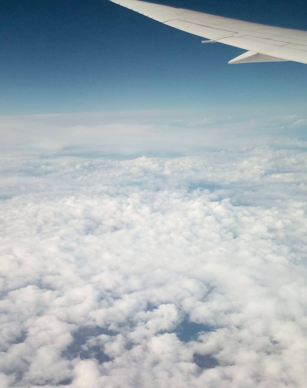 coronavirus travel above the clouds