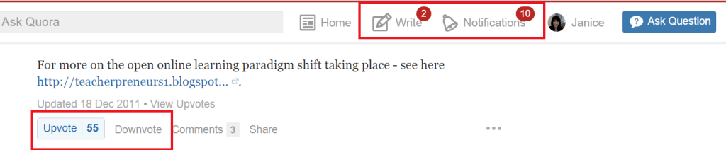 Quora Enables You to Be a User or an Expert.