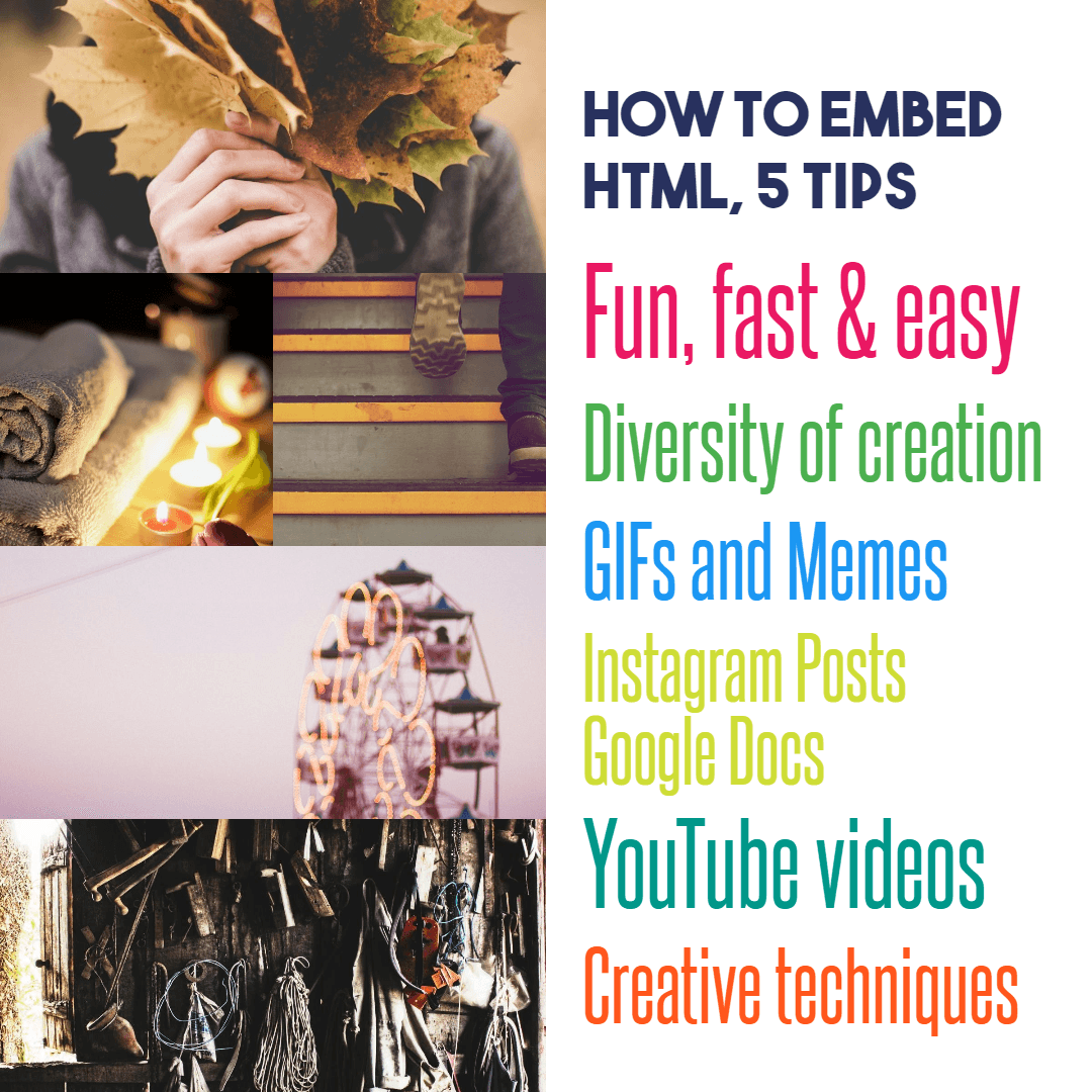 How to Embed HTML code