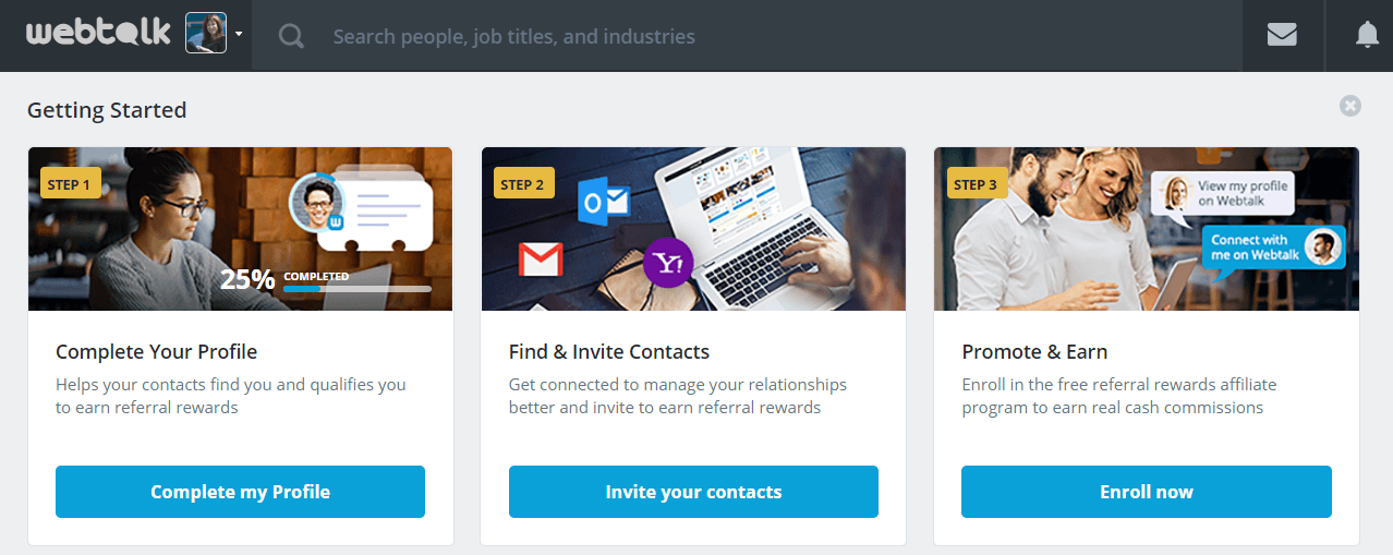 How to use WebTalk, the pay per lead site