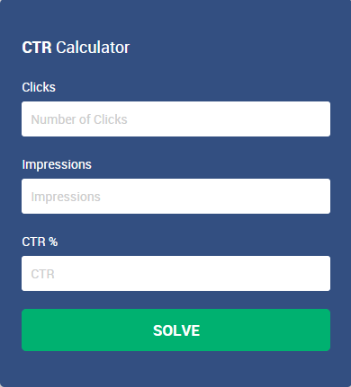 CTR Calculator