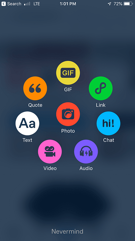 Tumblr followers have many choices when using this microblogging site.