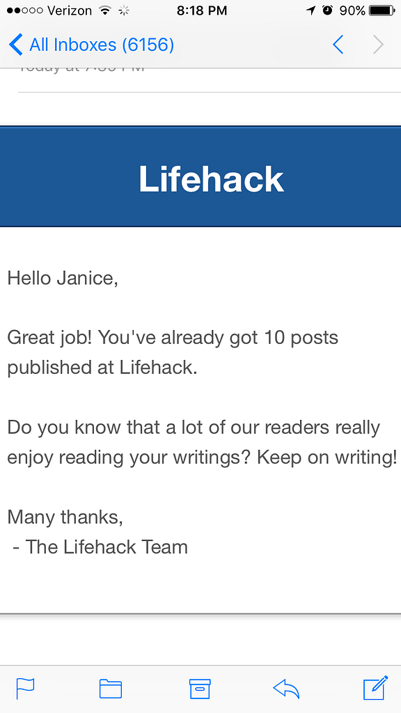 Lifehack helps #bloggers