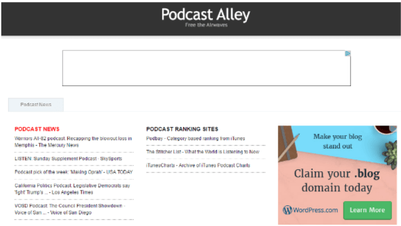 PodcastAlley helps #bloggers with blogging