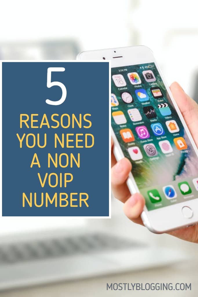 non VoIP number