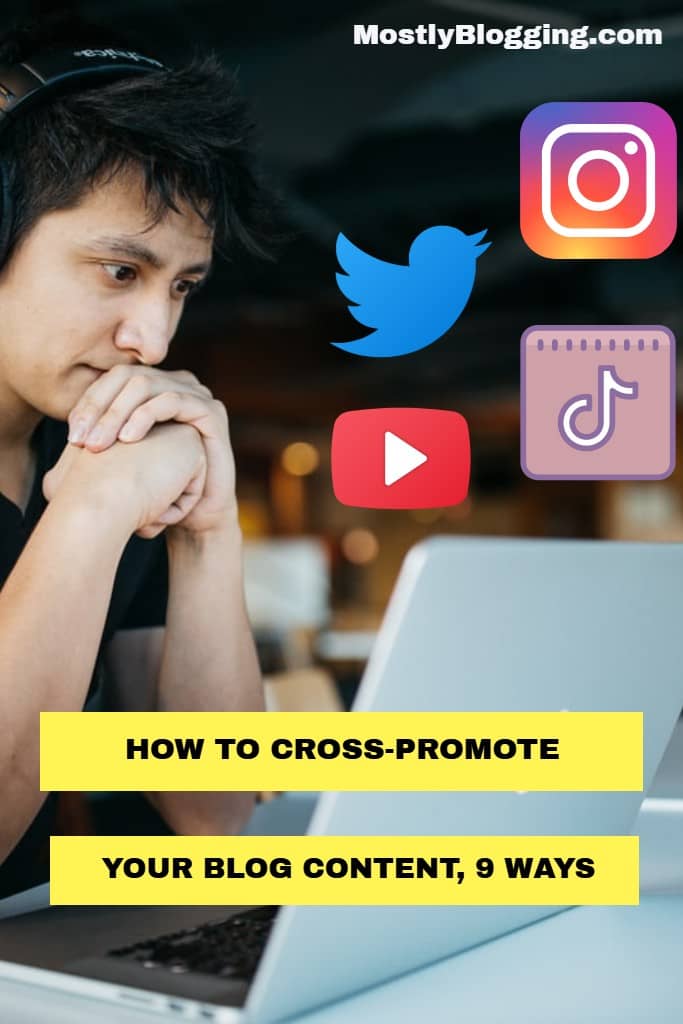 cross promote social media