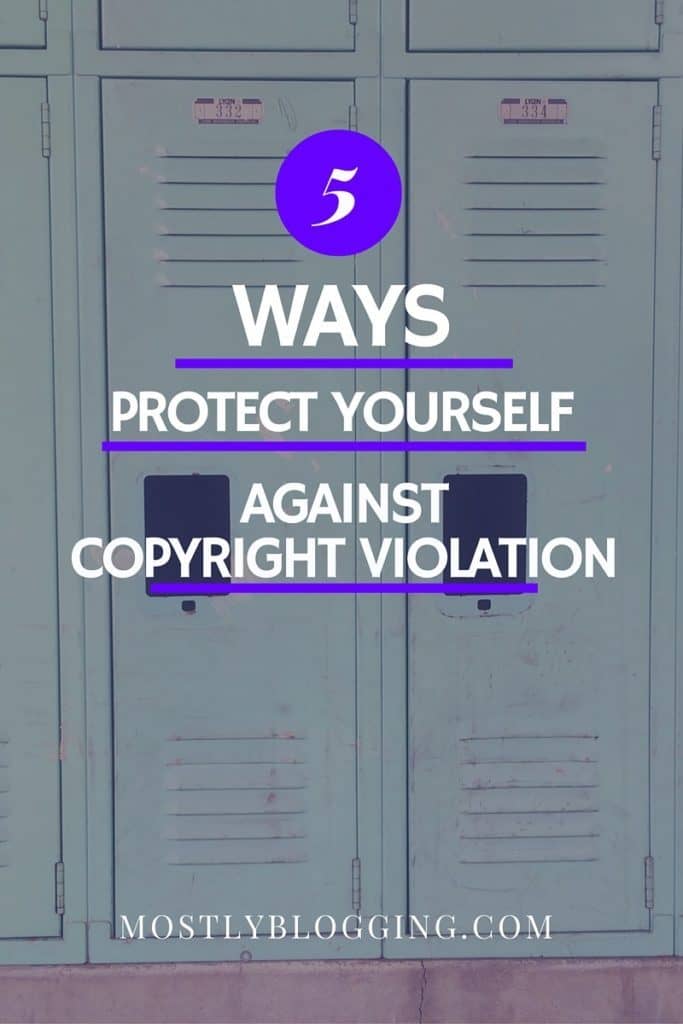 #Bloggers can protect themselves from copyright violation #blogging