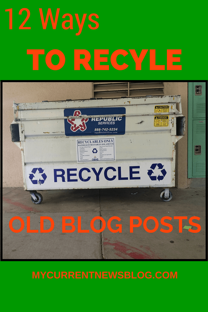 Get new #blog traffic to old blog posts.