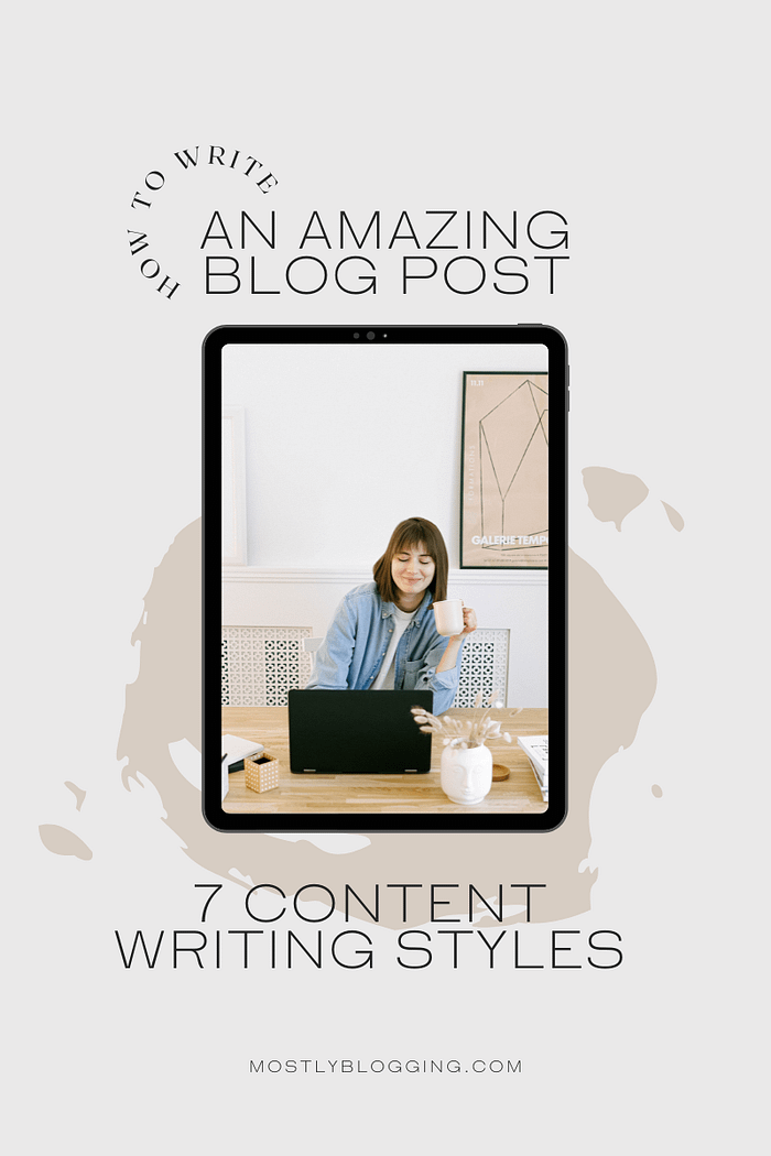 content writing styles