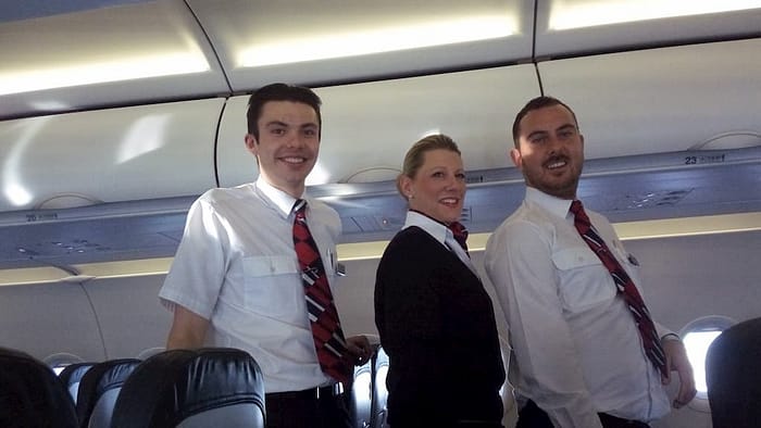 British Airways Flight attendants