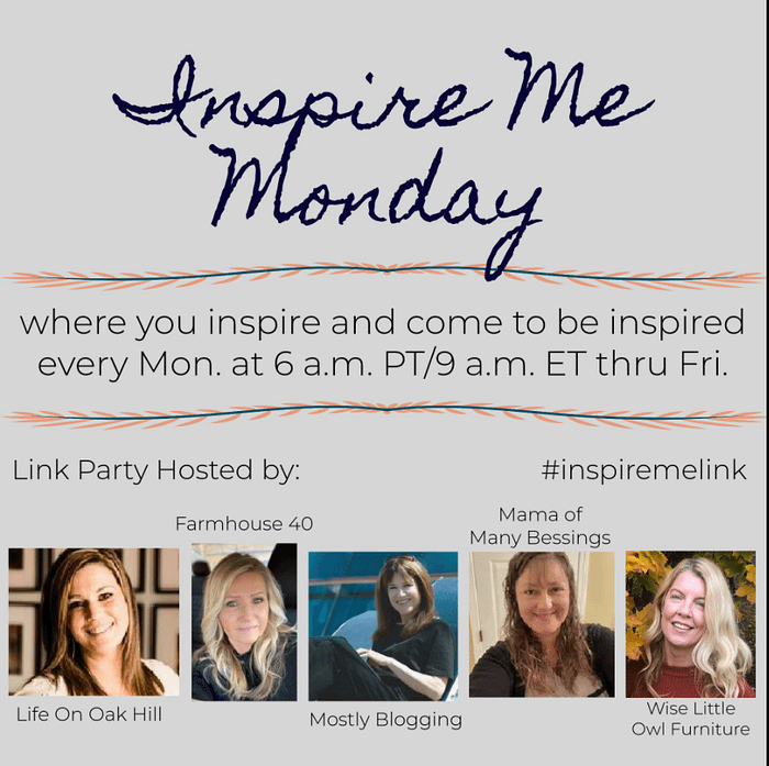 Inspire Me Monday Linky Party