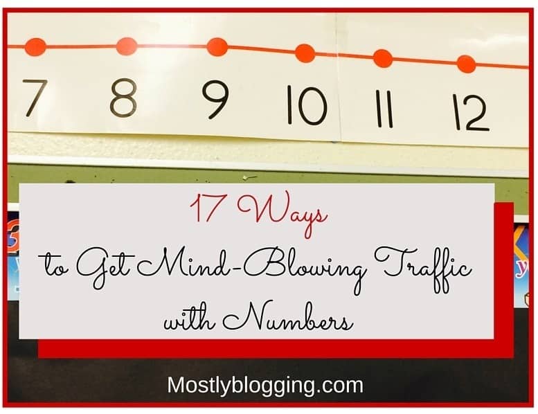 Blog Traffic with Numbers