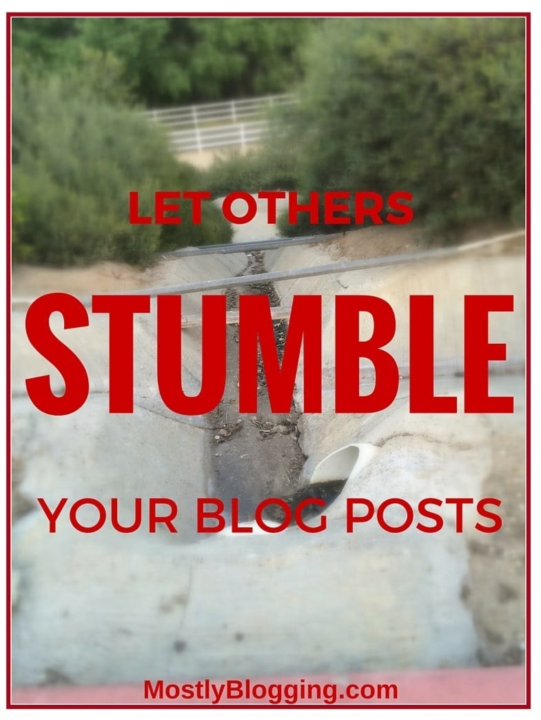 StumbleUpon brings massive #blog traffic.