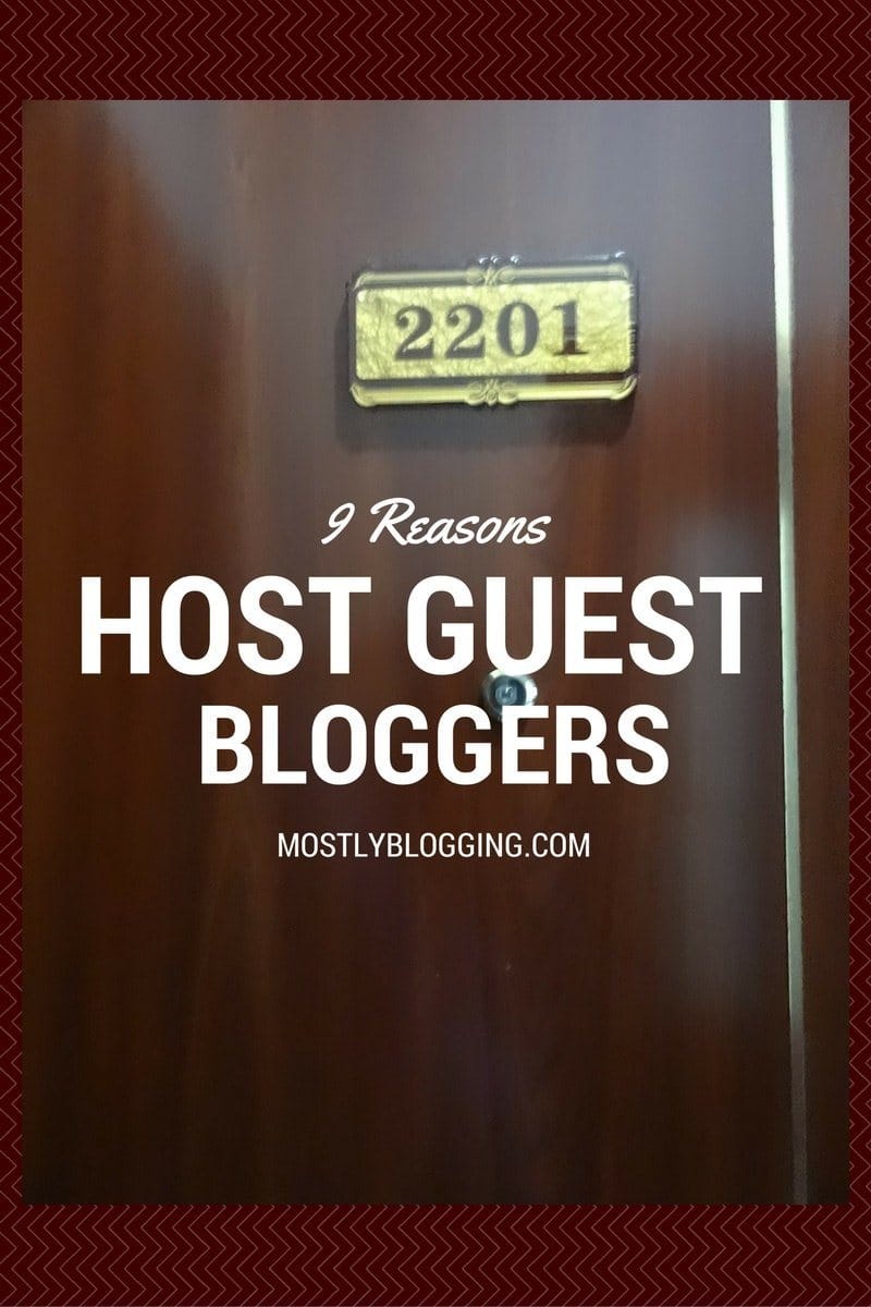 Offering guest blogging opportunities are needed for 9 reasons