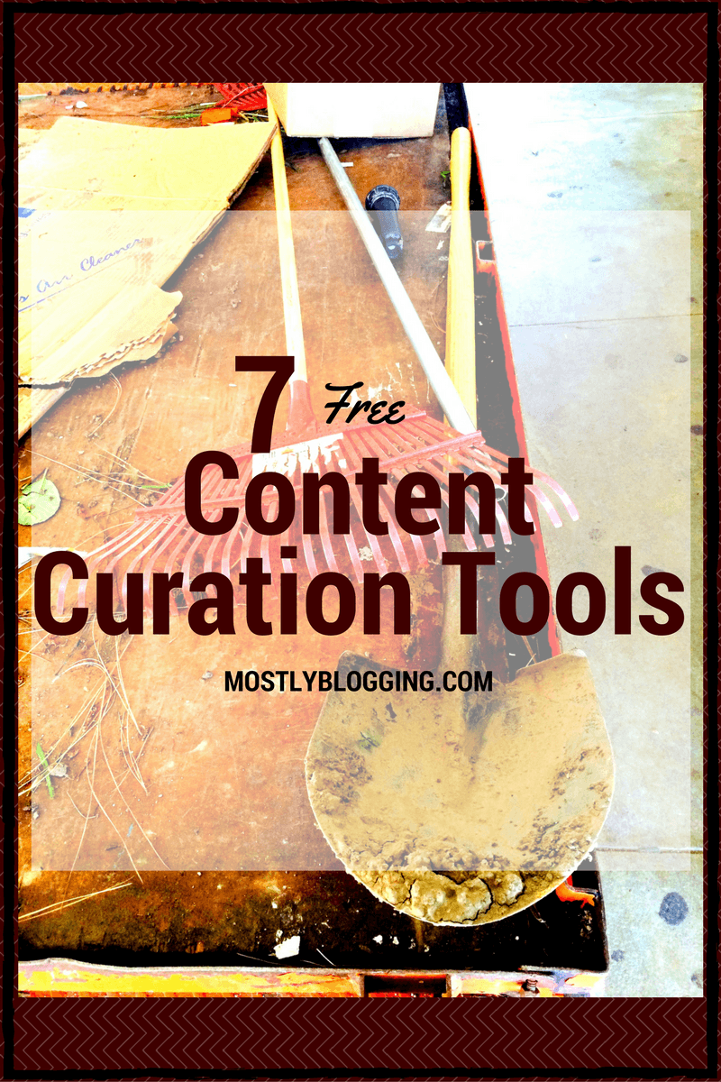 Content curation tools help #bloggers by saving and promoting their blog posts. #blogging