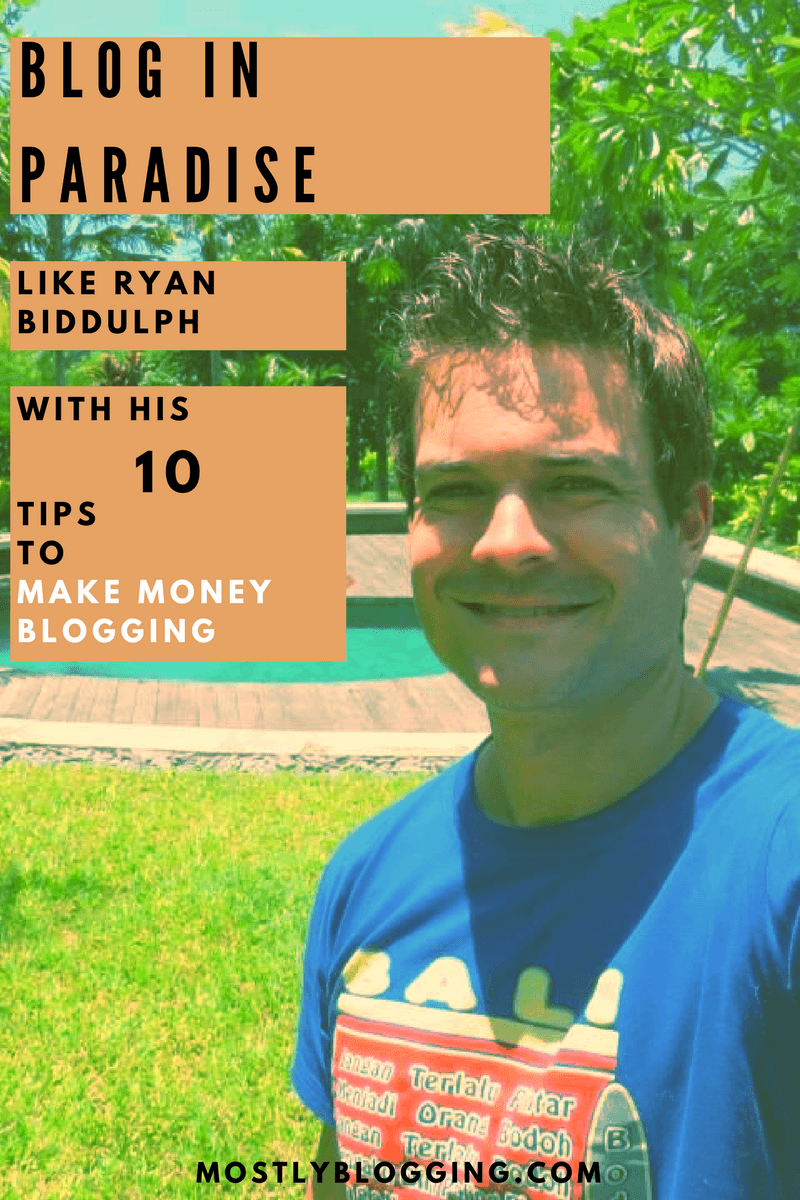 Bloggers can make money blogging with Ryan Biddulph's Blog Monetization tips #MakeMoneyBlogging #BlogMonetization