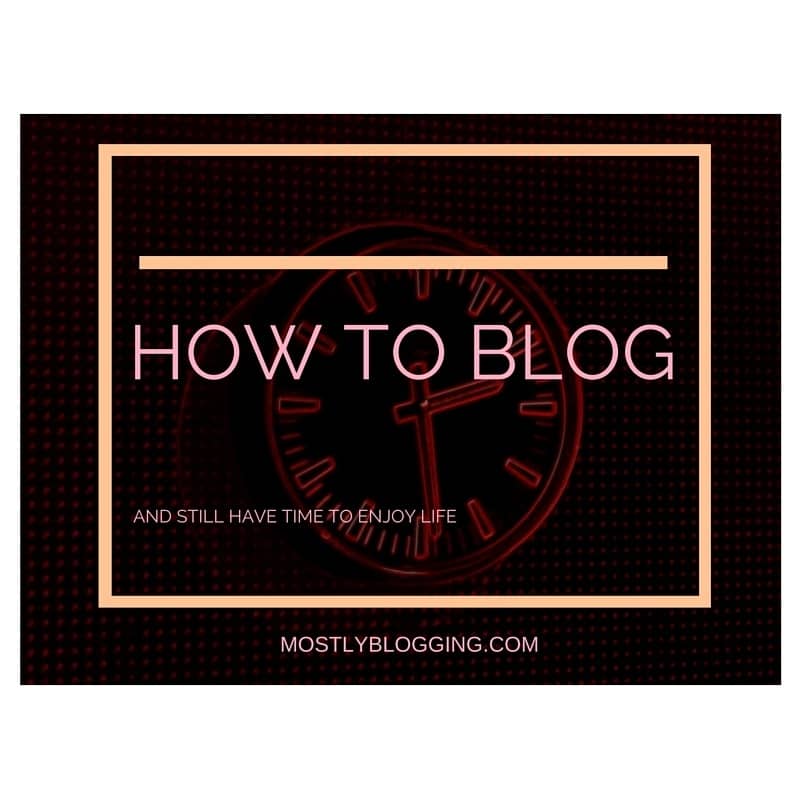 Time-saving blogging tips explained