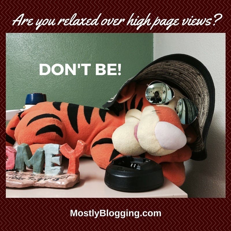 HIgh Page Views for blog