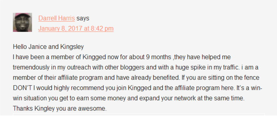 #Bloggers can #MakeMoneyOnline with Kingged's affiliate marketing program
