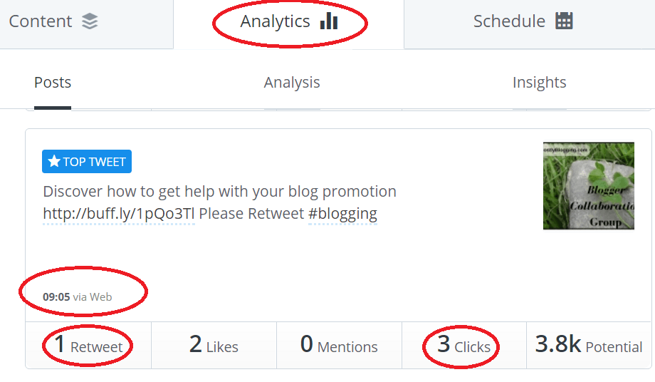 Buffer helps #bloggers.
