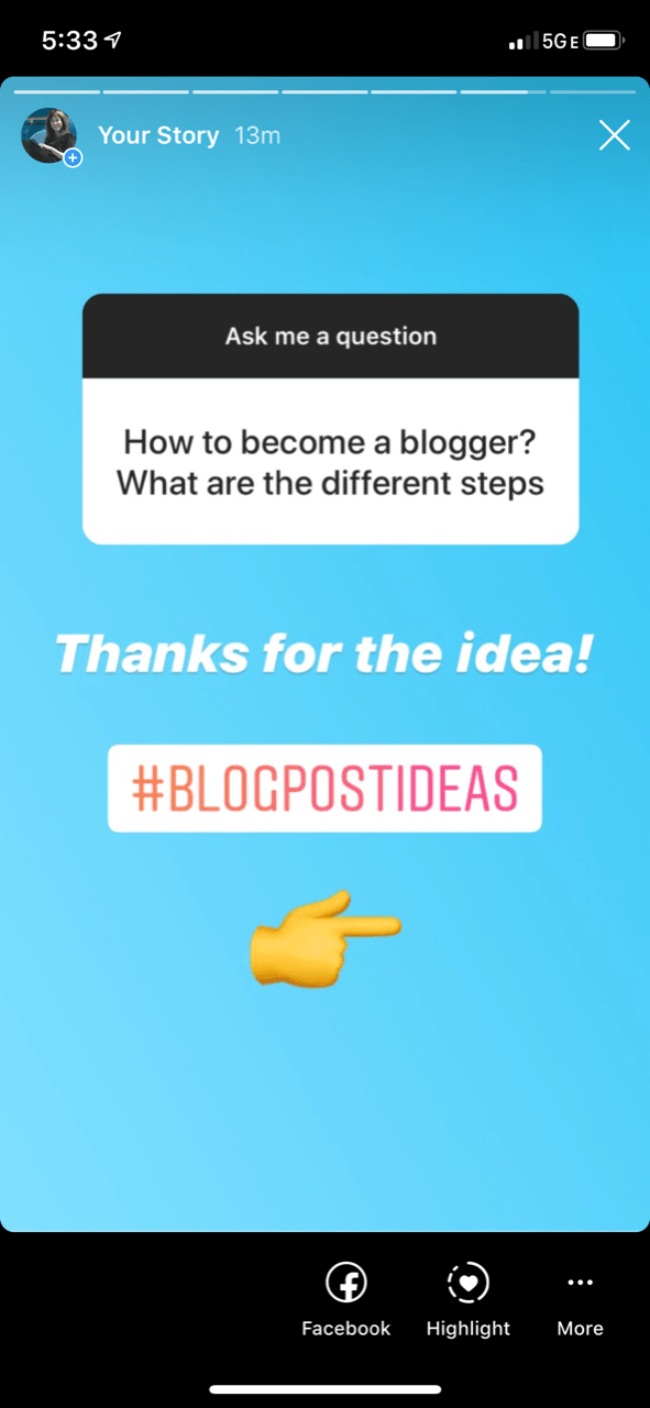 Market Research Trends Instagram Stories