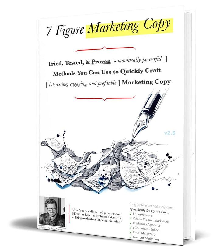 7 figure marketing copy