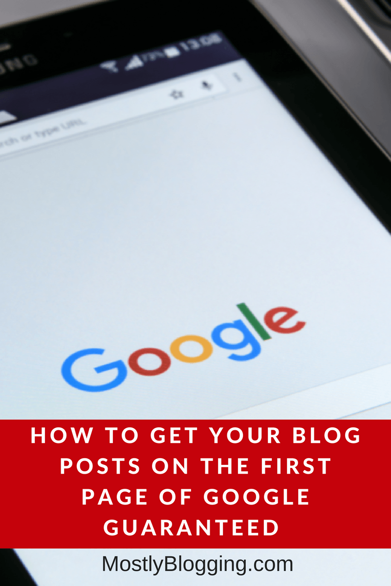 How to Get on the First Page of Google and Make Money from