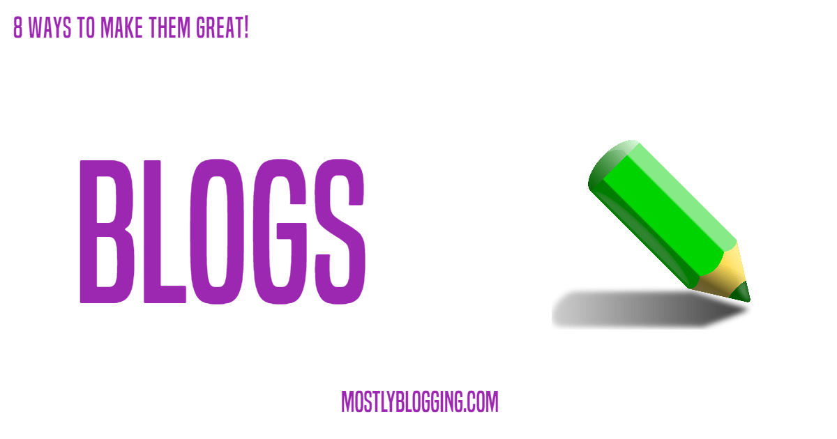 8 criteria for lucrative personal blogs
