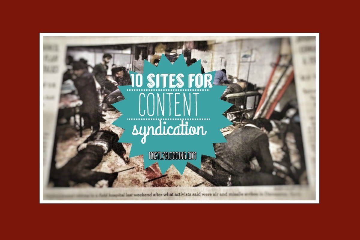 Content Syndication brings #bloggers traffic #blogging