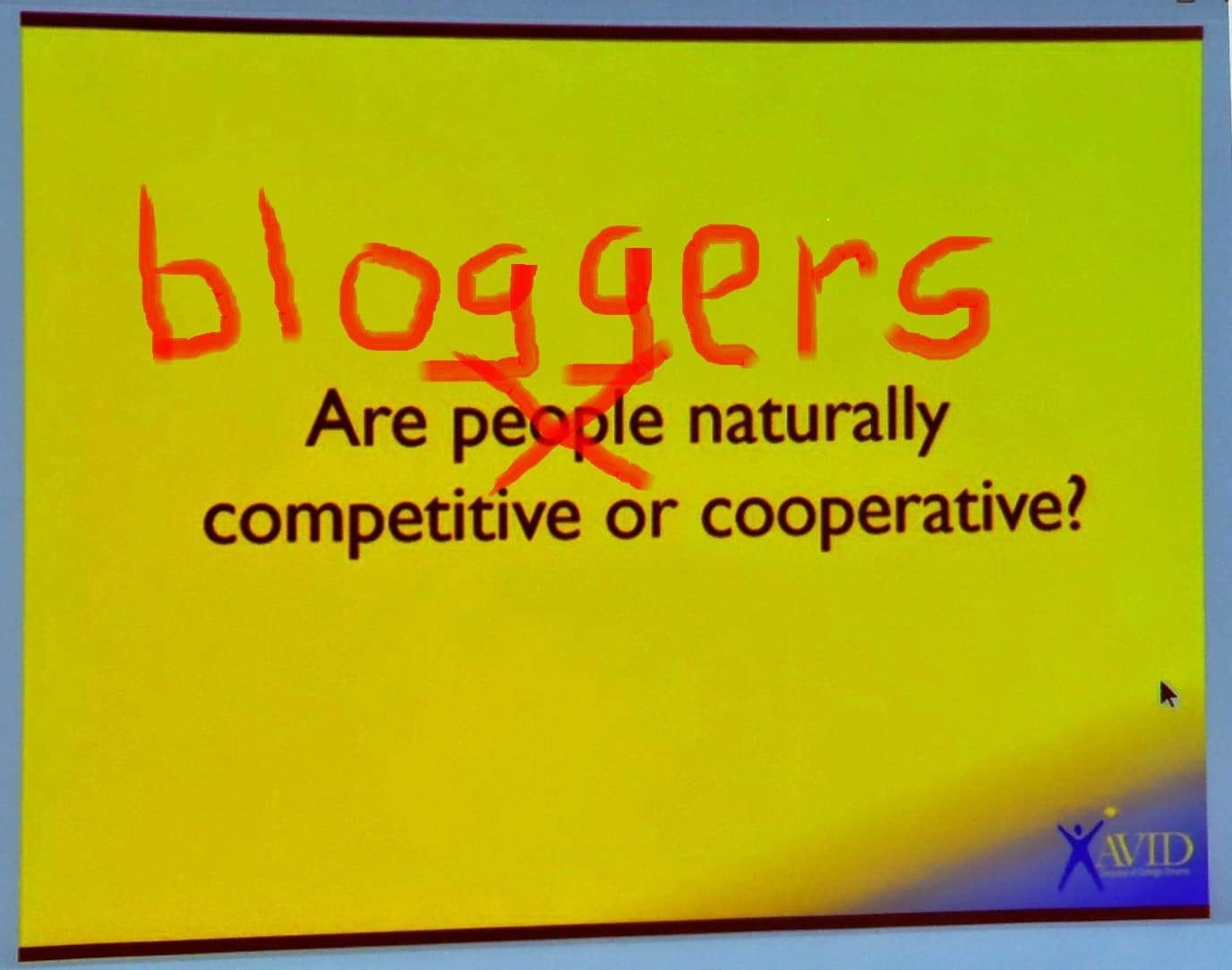 Are #bloggers competitive?