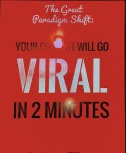 This article explains how to get a blog post to go viral.