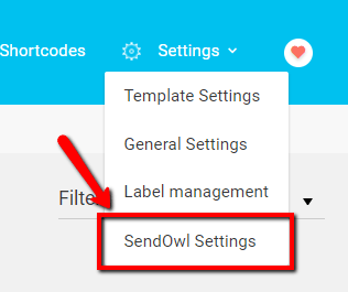 sendowl settings