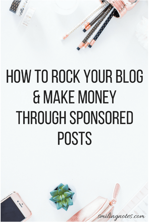 Sponsored Posts tips
