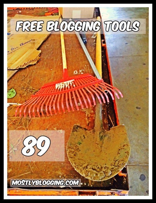 Bloggers can use free blogging tools #blogging #productivity #technology
