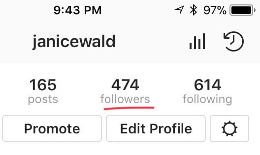 Instagram followers
