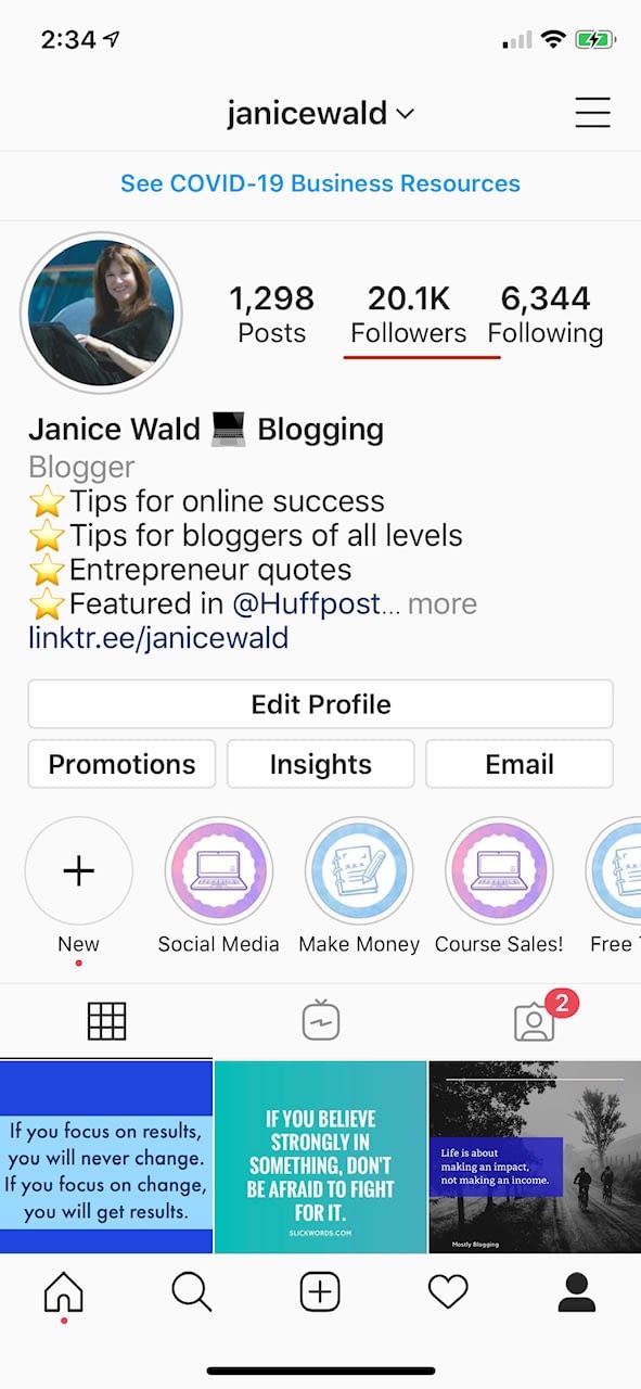 get instagram followers without following