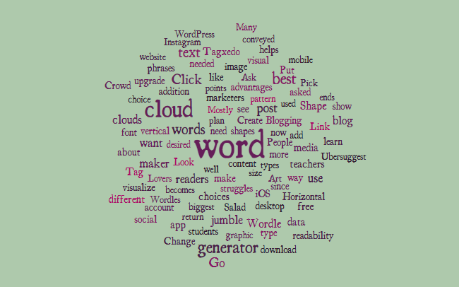 best word cloud generator