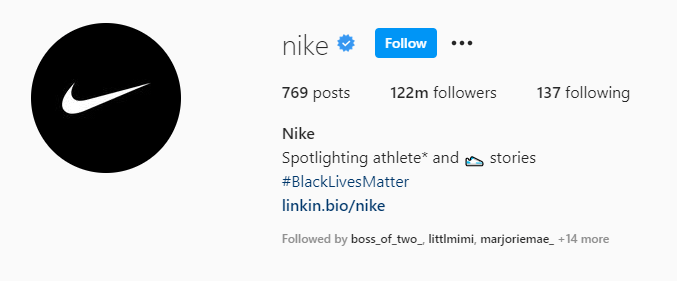 Instagram bio to get followers