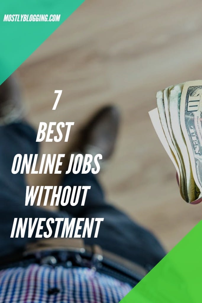 Work From Home Jobs Without Investment