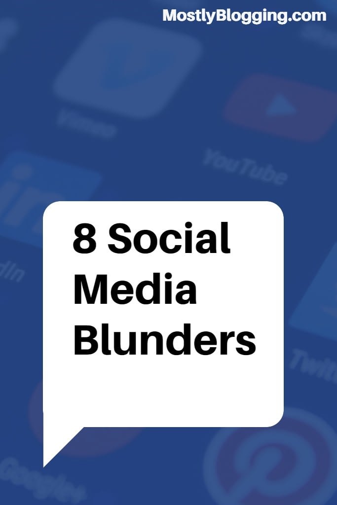 social media blunders