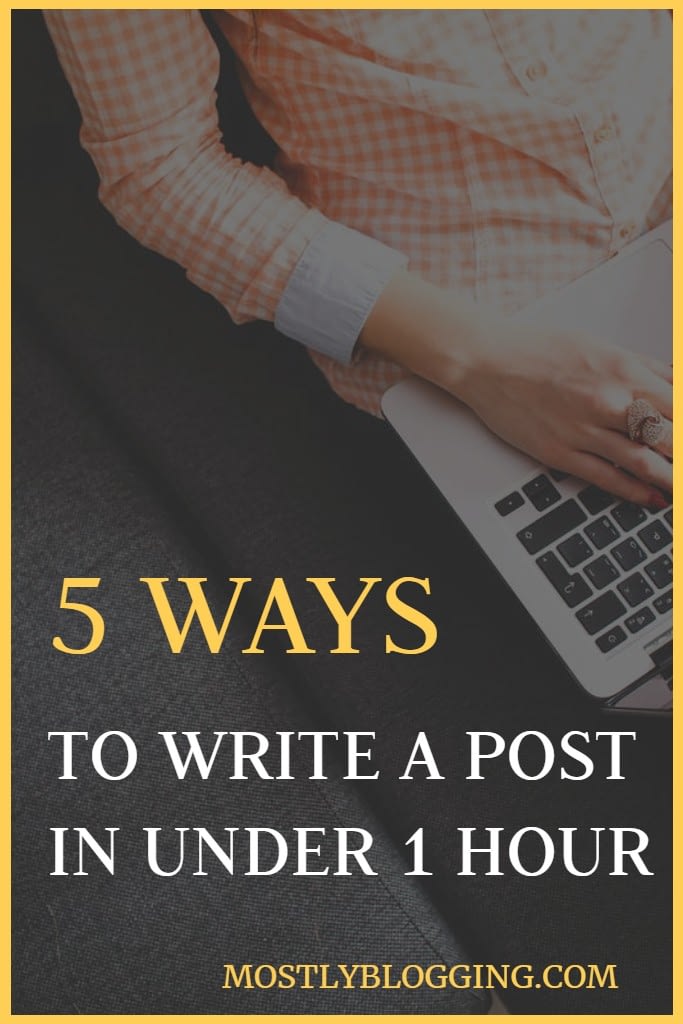steps to write an article