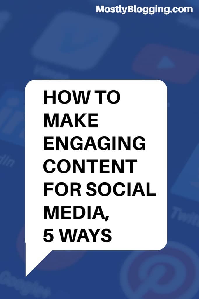 engaging content for social media