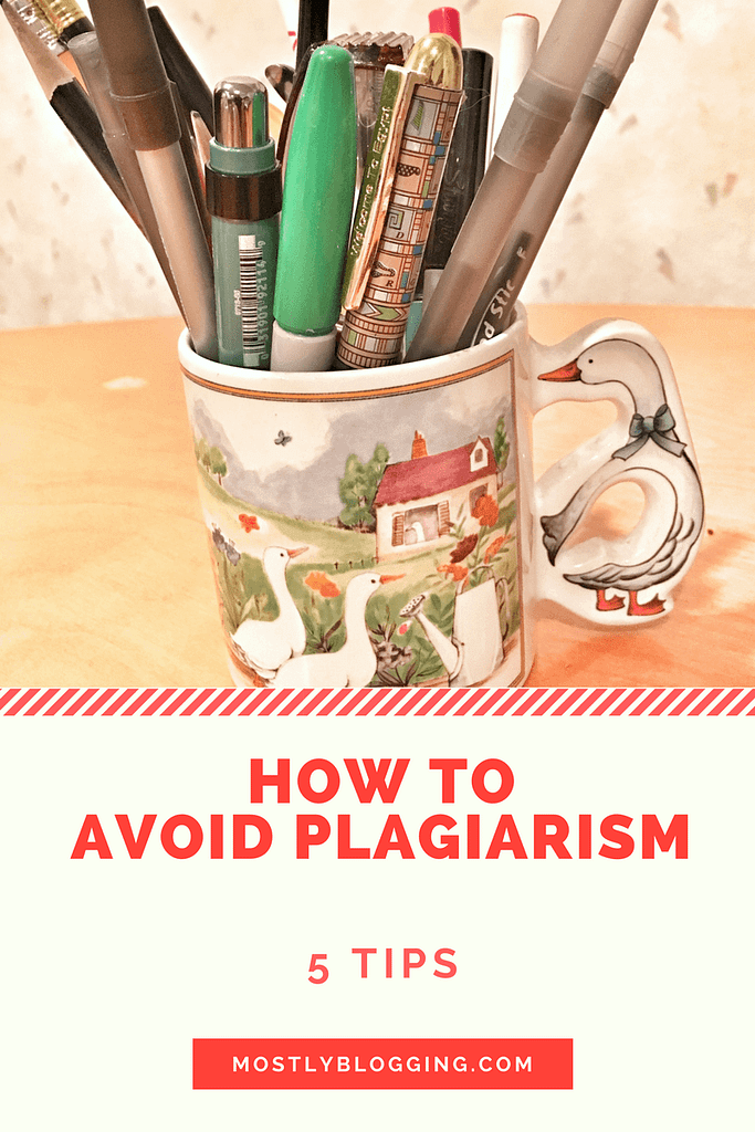 You can avoid plagiarism with these 5 #WritingTips