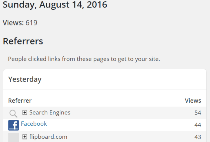 #Bloggers can get 619 page views to their blog in 1 day #blogging #bloggingtips