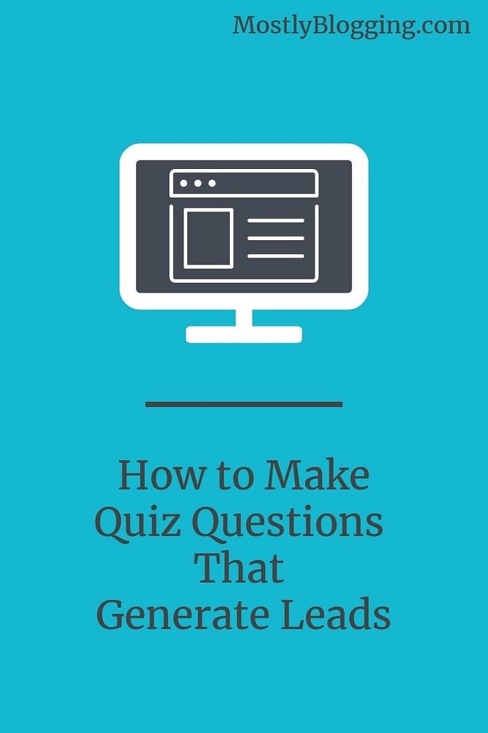 How to use quiz questions to improve lead generation