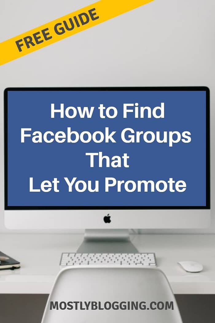 How to find Facebook groups for 18+ that allow daily promotion.