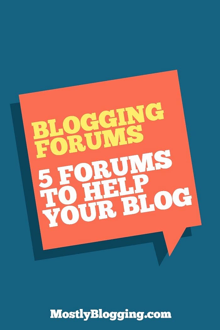 blogging forums