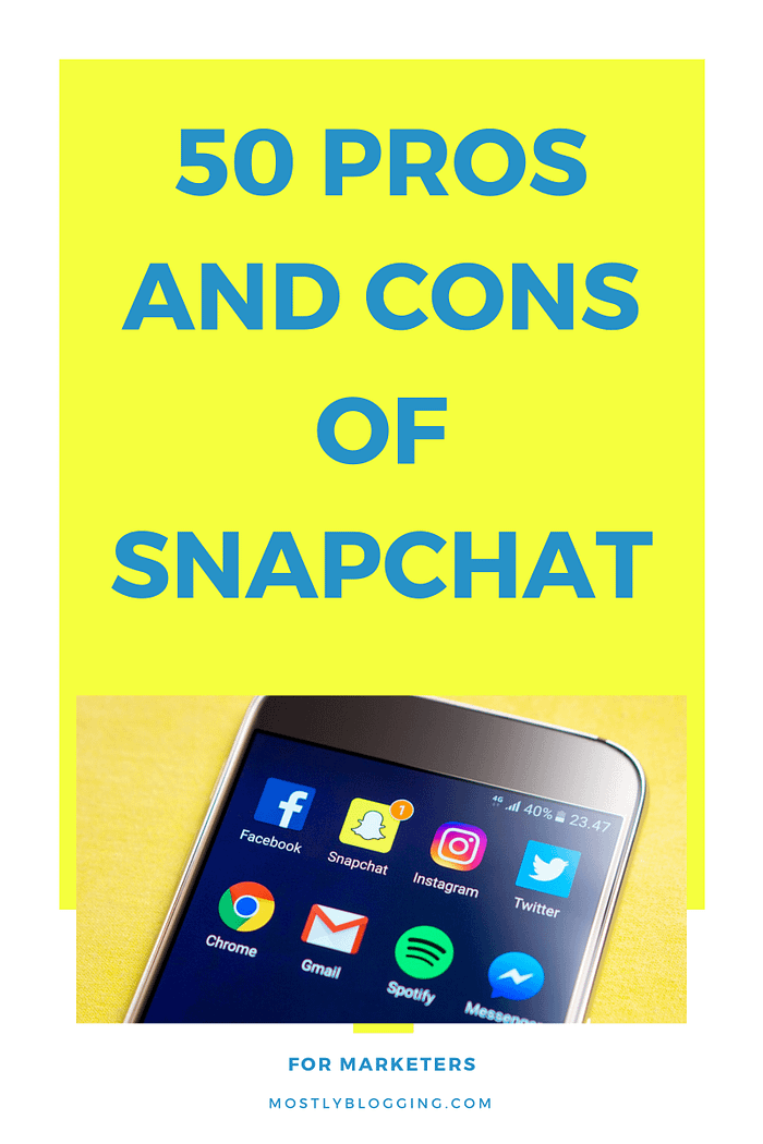 Cons Of Snapchat 50 Legitimate Pros And Cons Of Snapchat What You